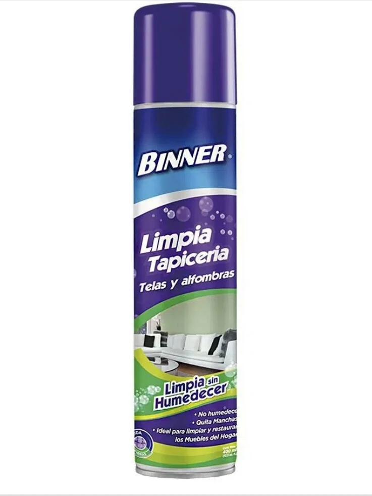 Limpiador Tapiceria Binner Espuma 400 ml Aerosol