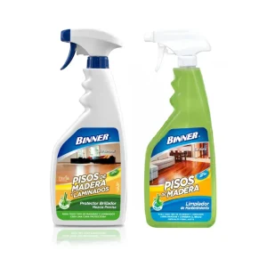 Mezcla Precisa Binner 700 ml Piso Laminado + Limpiador Binner 700 ml Piso Laminado Oferta