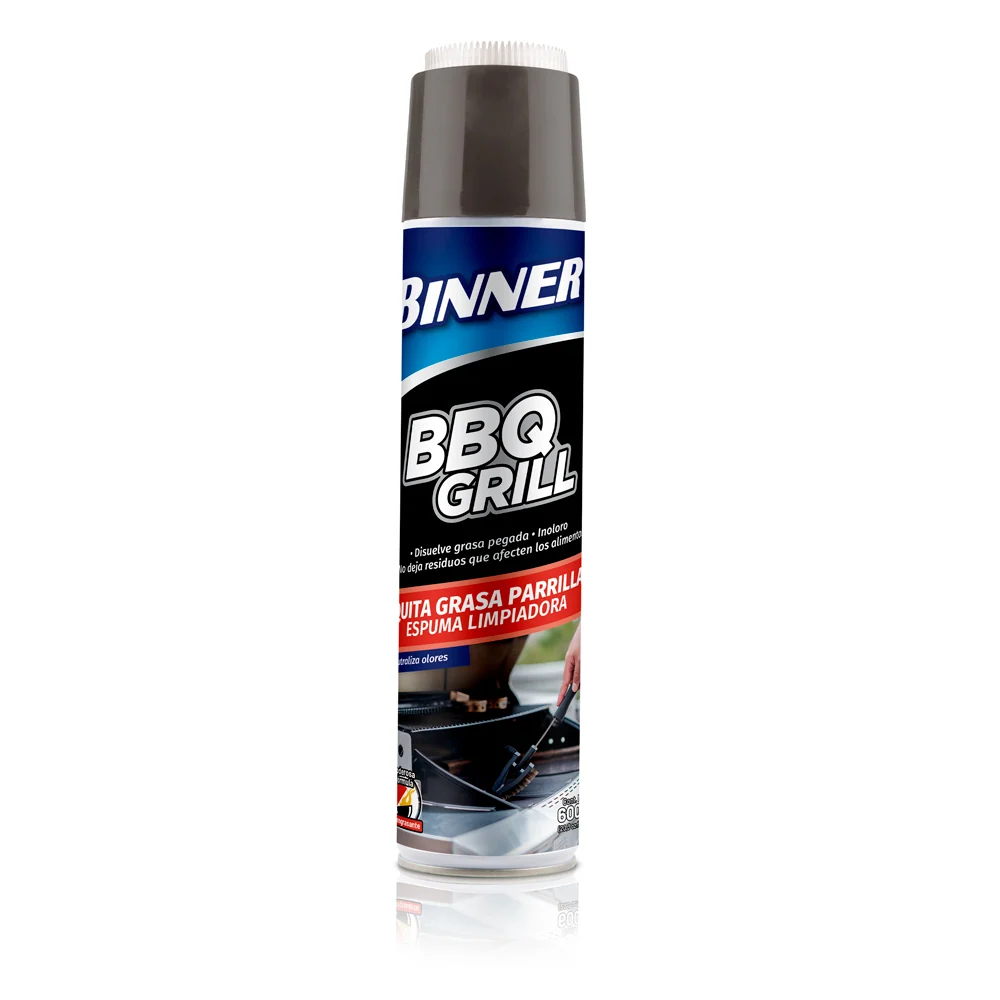 Quitagrasa BINNER para Parrillas Aerosol 600ml