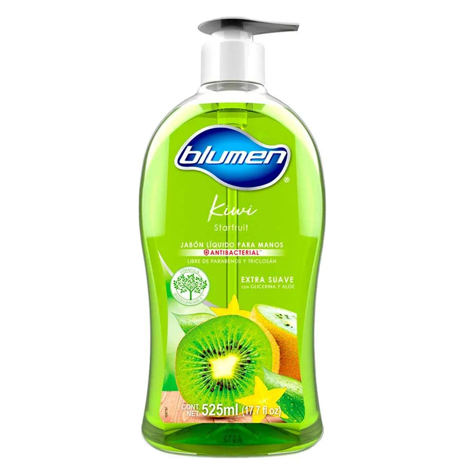 BLUMEN JABÓN LÍQUIDO P/MANOS 525 ML AROMA KIWI STARFRUIT