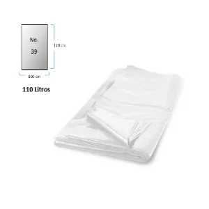 Bolsa Basura Calibre 39 5 Unidades Blanca