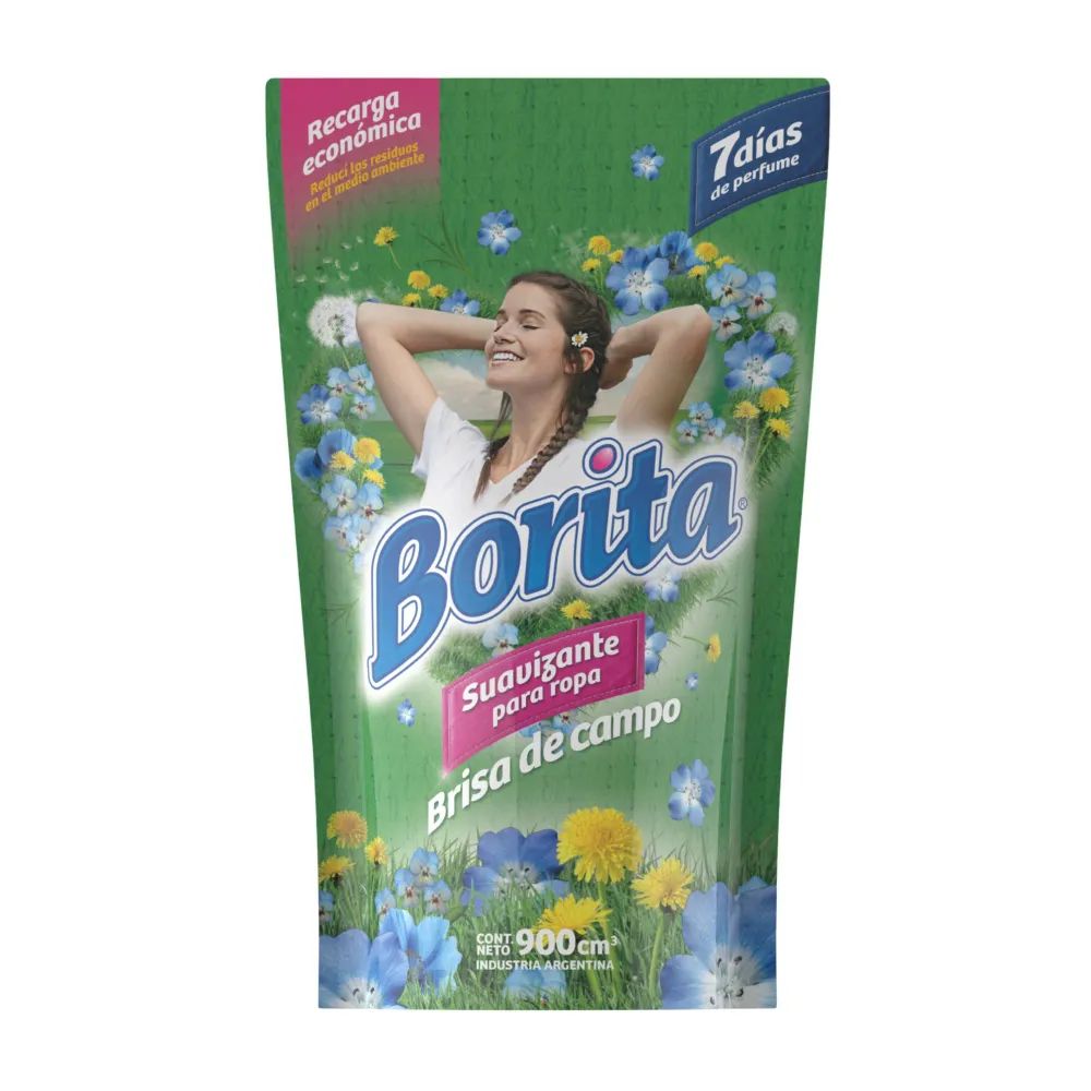 Suavizante Borita Doypack Brisa De Campo X 900Ml