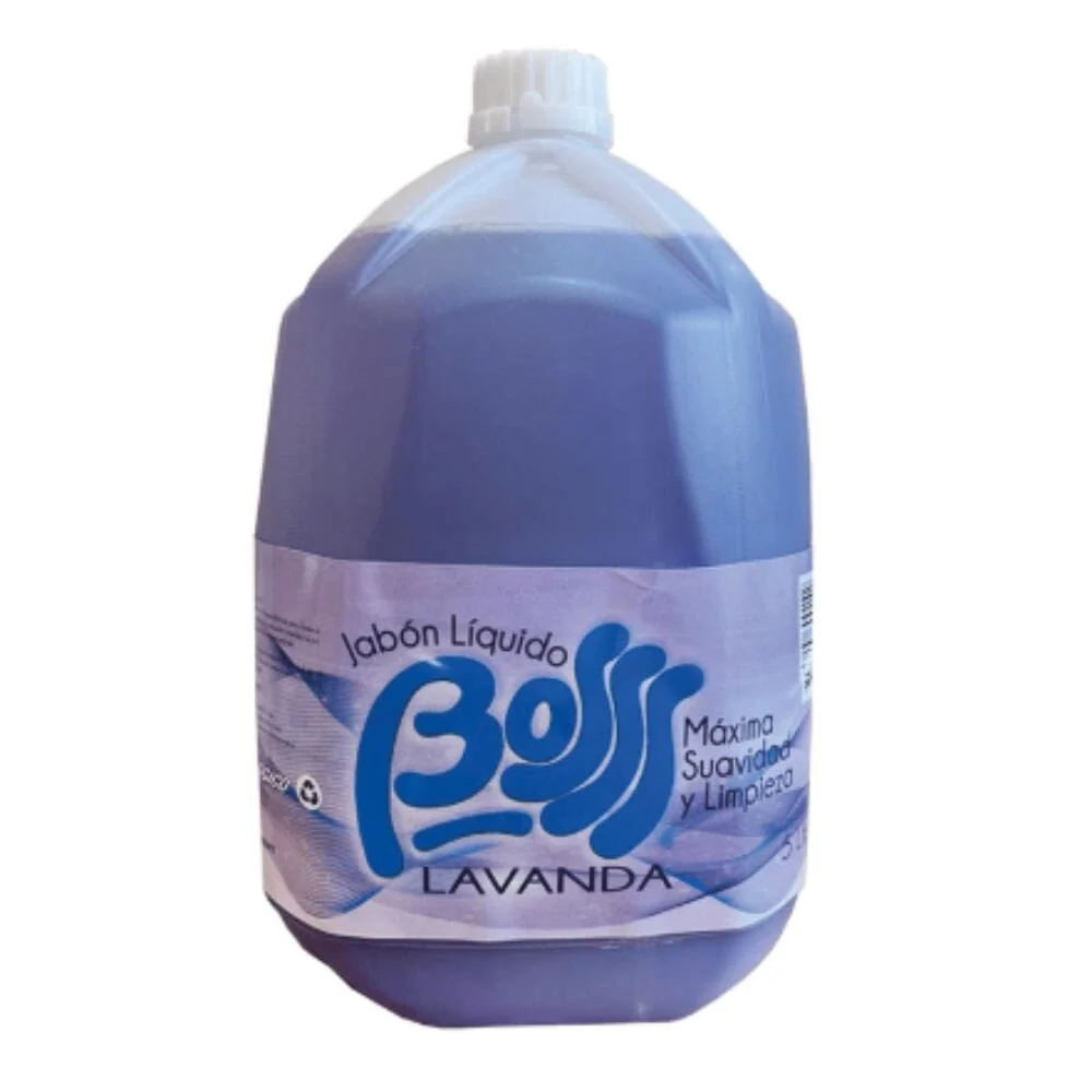 Jabón Liquido Lavanda Bidón 5 Lts. BOSSS