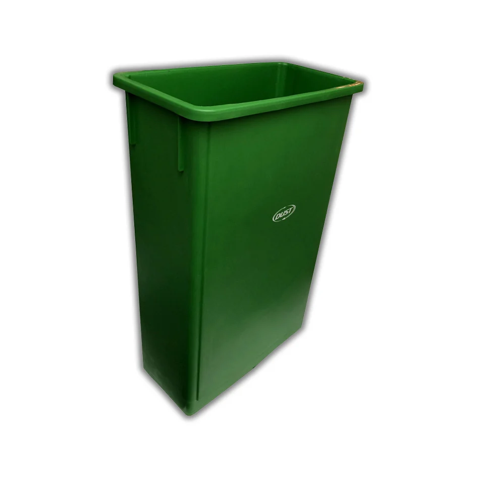 BOTE SLIM SILTEC DE 90 LTS VERDE SIN TAPA USA TAPA MODELO 901, 902 Y 904