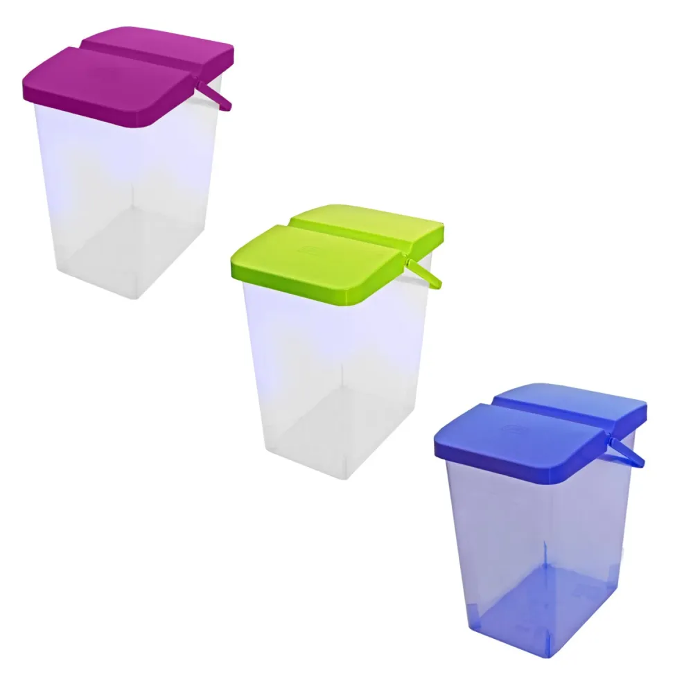 Contenedor para detergente en polvo o pienso de mascotas 10 L BranQ