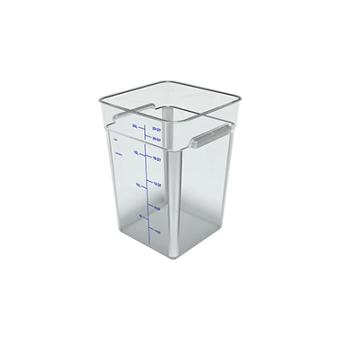 Contenedor Cuadrado 20.8 Lt 28.2X28.2X40 Cm Carlisle