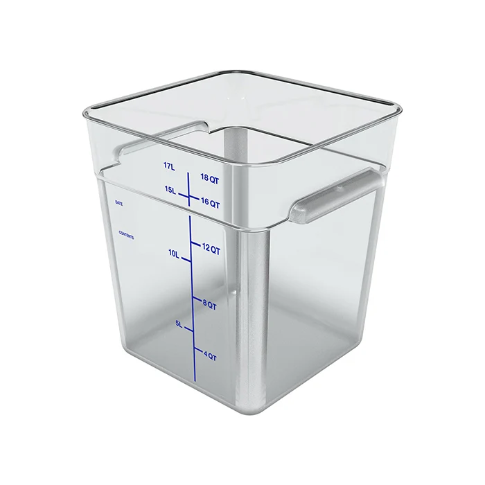 Contenedor Cuadrado 17 Lt 28X28X32 Cm Carlisle