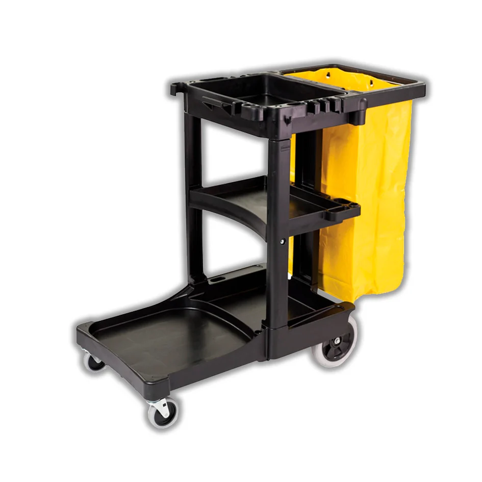 CARRO DE LIMPIEZA BOLSA AMARILLA MARCA RUBBERMAID, EL MEJOR DEL MUNDO!!! CARRO DE LIMPIEZA PREMIUM