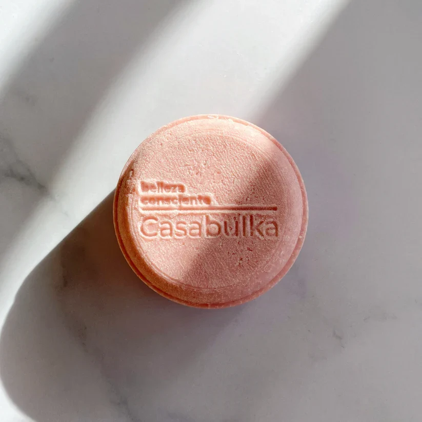 Shampoo Sólido Rosa y Almendra CasaBulka