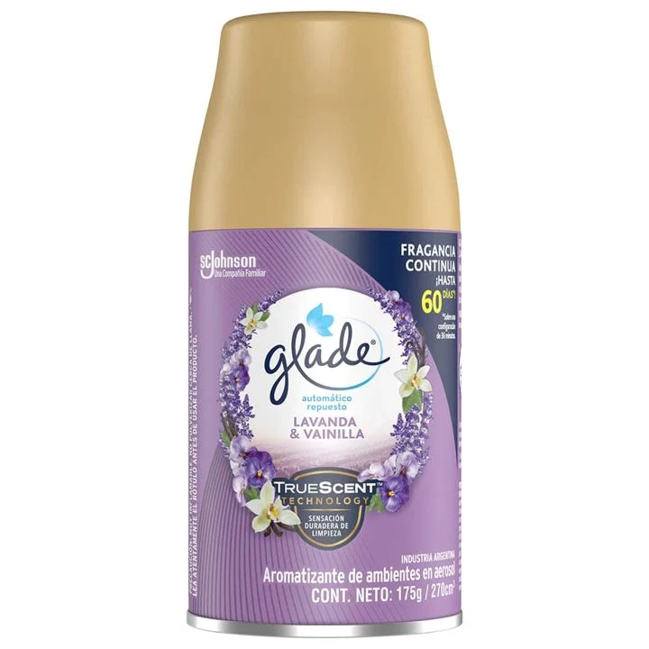 Desodorante Ambiental Automático Repuesto Lavanda Glade 175 gr Casanova