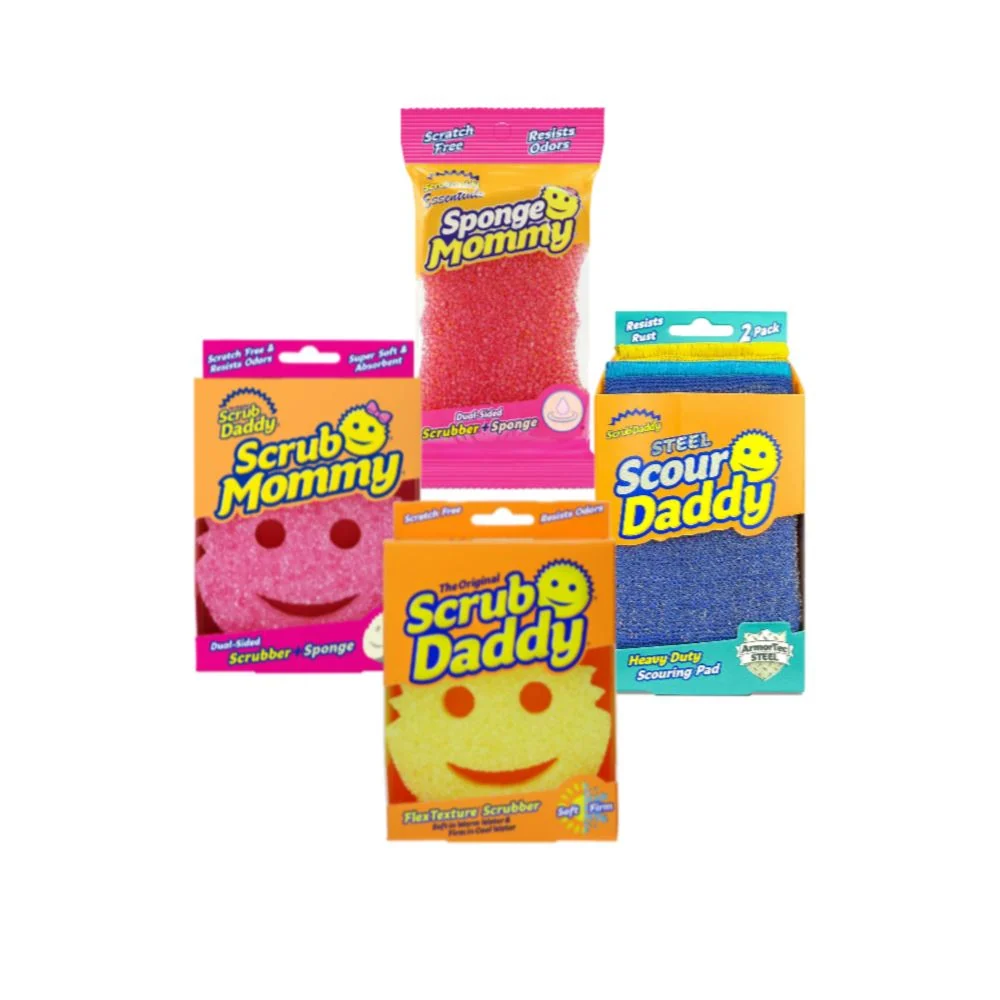 Pack 4 Esponjas Scrub Daddy Caso