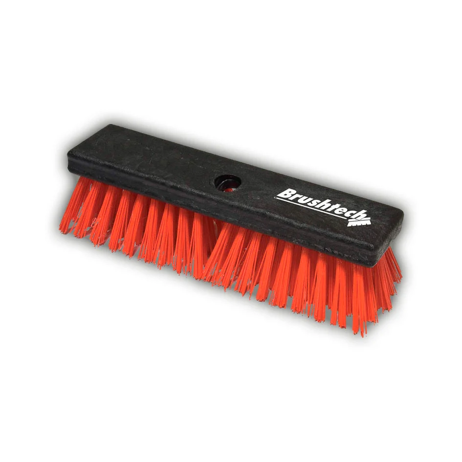 CEPILLO PARA TALLAR BLOCK PLÁSTICO DE 10"" EN POLIPROPILENO ROJO
