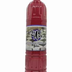 Cera Autobrillante Megaseo 1000 ml Roja