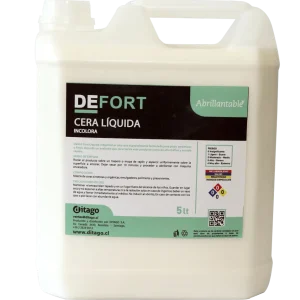DF CERA INCOLORA ABRILLANTABLE 5 LT