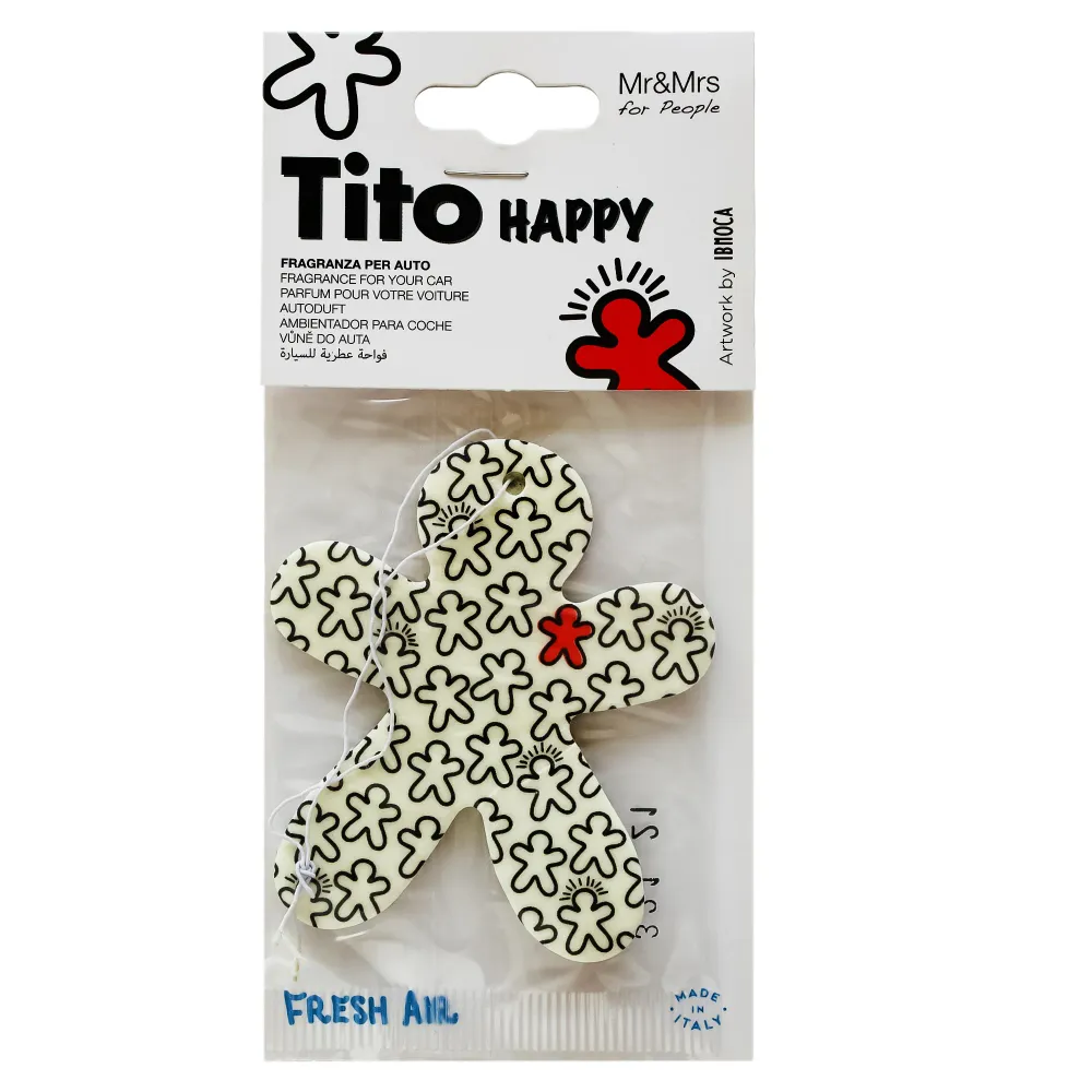 Fragancia Para Auto Tito Happy Fresh Air X Unidad CESARE