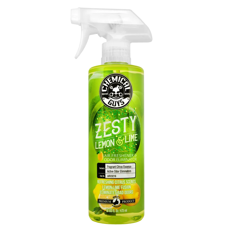 Lemon Lime Scent Air Freshener Chemical Guys