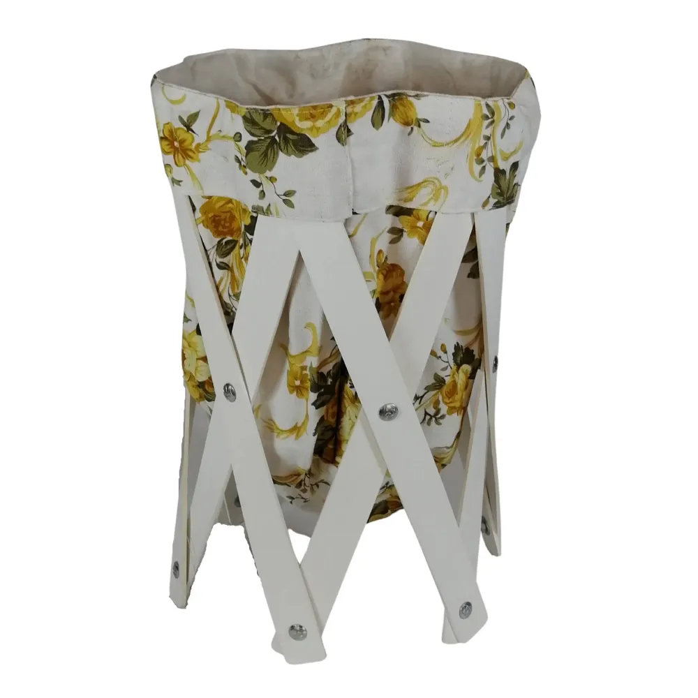 Canasta (cesto) chico para ropa multiusos de lona lavable CHIC-FANTASY