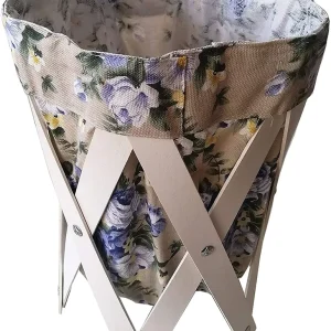 Canasta (cesto) chico para ropa multiusos de lona lavable CHIC-FANTASY
