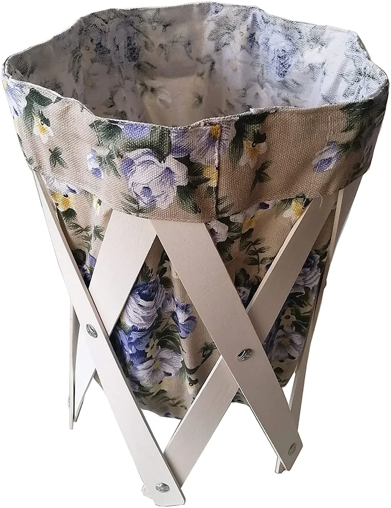 Canasta (cesto) chico para ropa multiusos de lona lavable CHIC-FANTASY