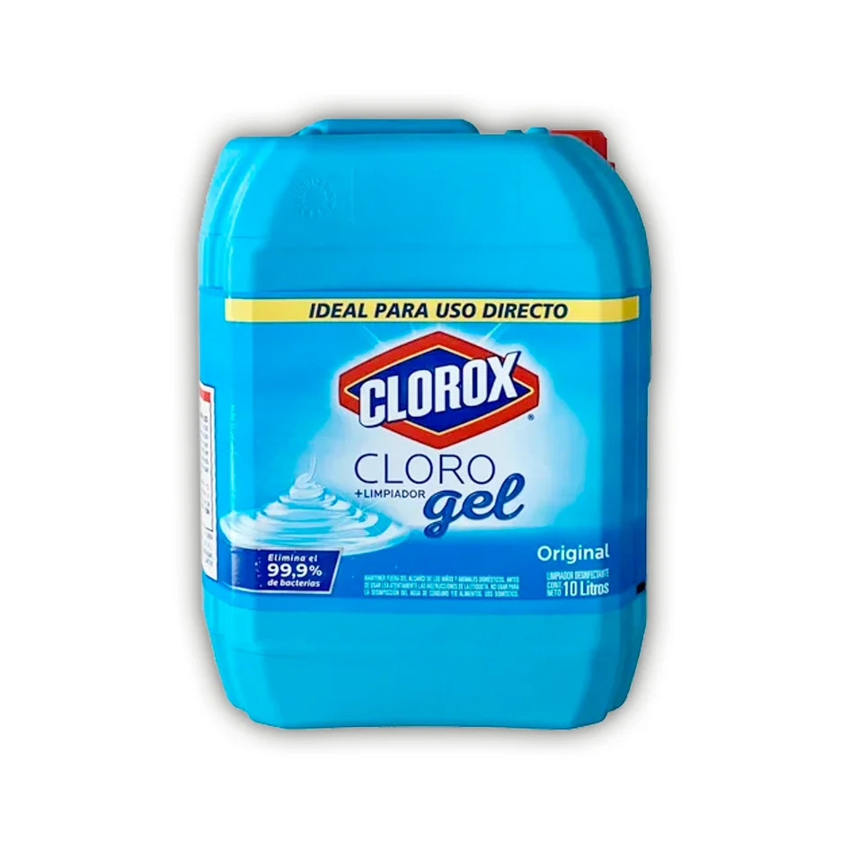 CLOROX CLORO GEL LIMPIADOR 10 LTS