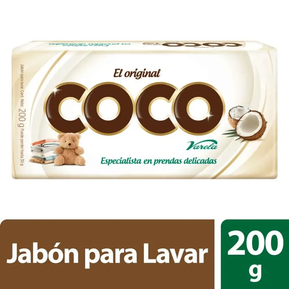 JABON X200 G COCO VARELA