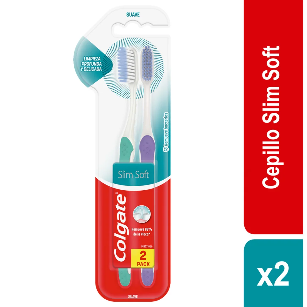 CEPILLO DE DIENTES COLGATE 2X1 SLIMSOFT