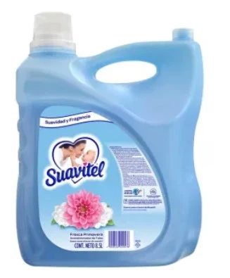 Suavizante de Telas Suavitel Cuidado Diario Fresca Primavera 8.5 L - ZK Colgate Palmolive