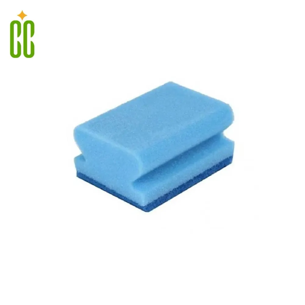 Amapola - Estropajo Salvauñas Color Azul, 3 unidades Cosmo Cosmetics