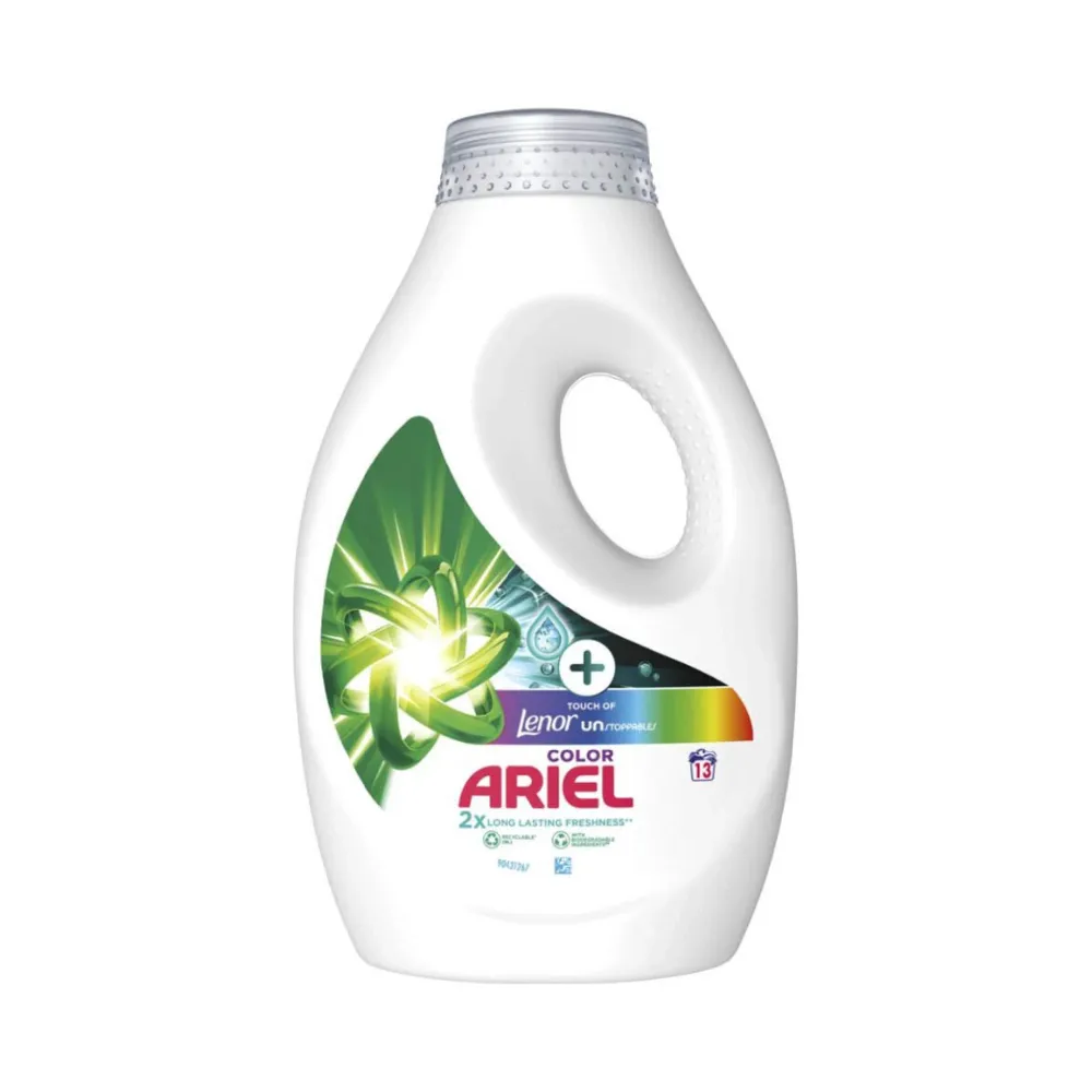 Ariel Detergente Color Lenor unstoppables 13 Lavados Cosmo Cosmetics