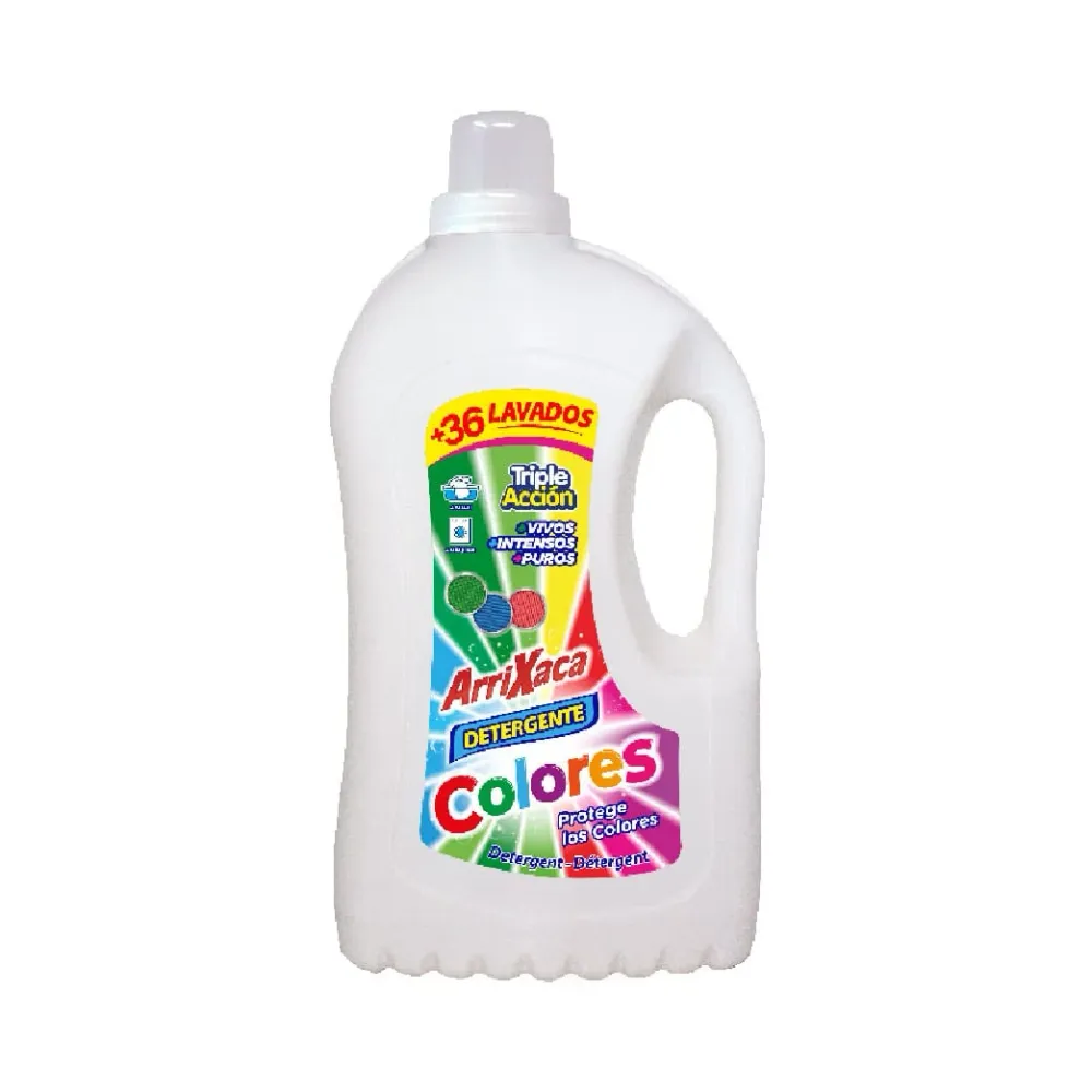 Arrixaca Detergente Colores 36 Lavados, 2850ml Cosmo Cosmetics