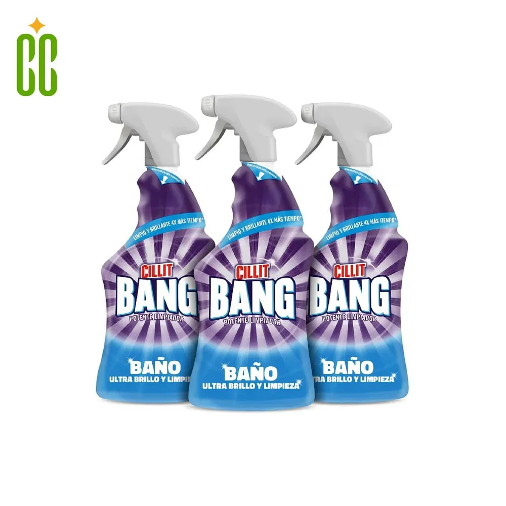 Cillit Bang Baño Ultra Brillo, Limpiador para el Baño, 750 ml Cosmo Cosmetics
