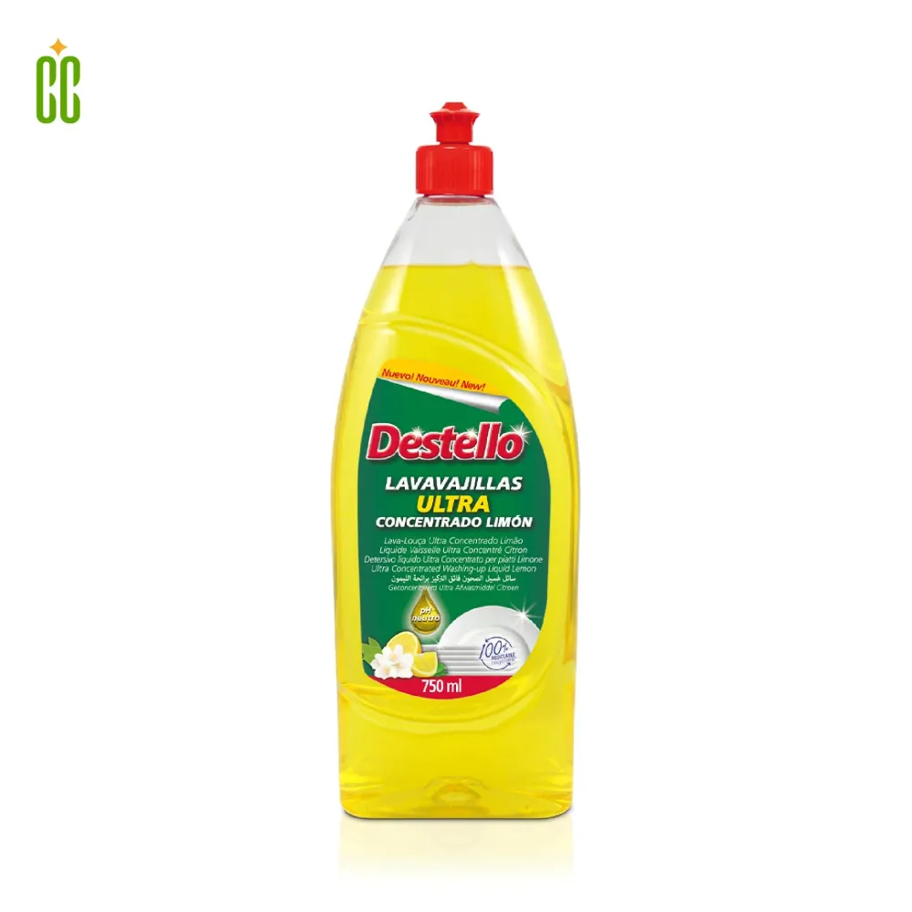 Destello Lavavajillas Ultra Limón 750ml Cosmo Cosmetics