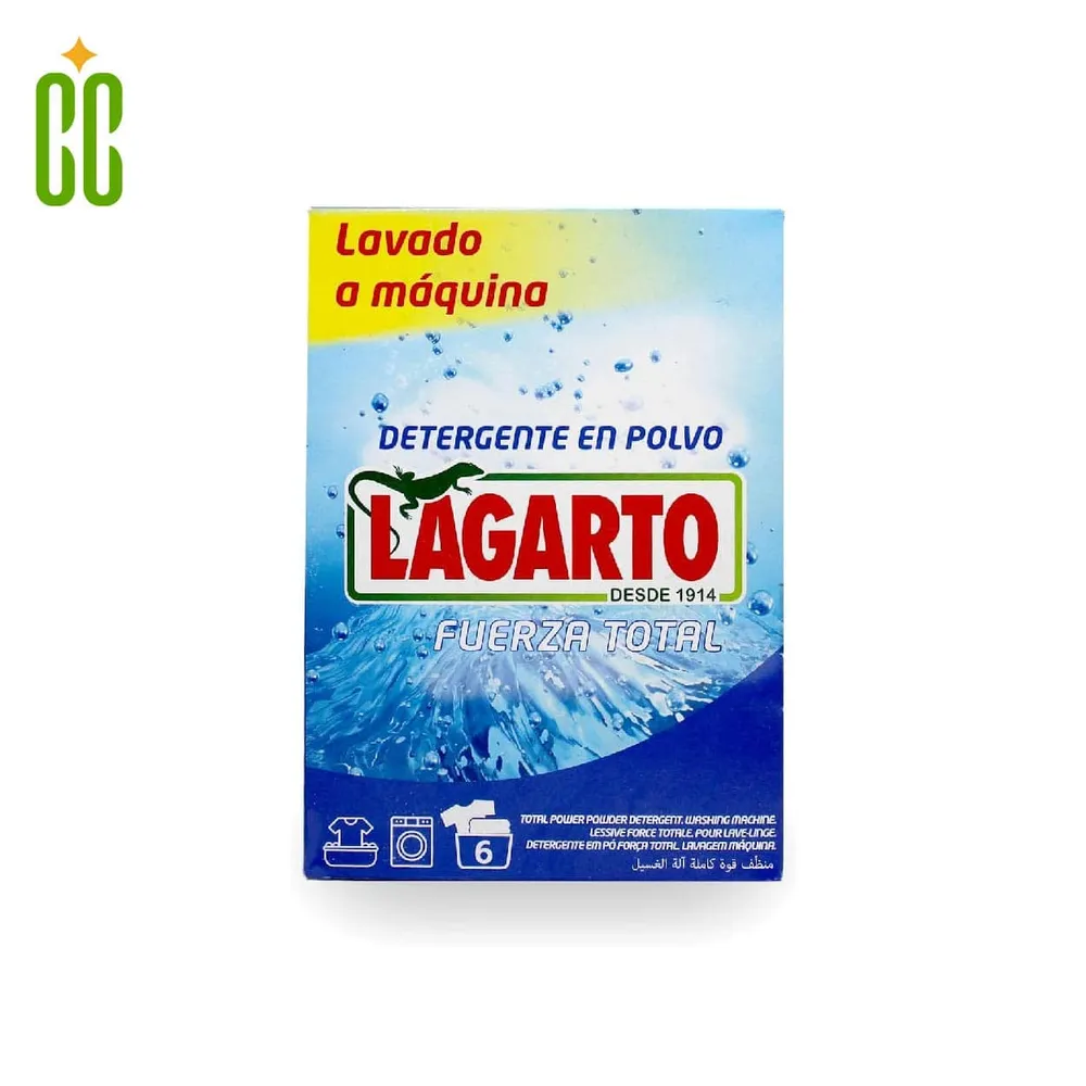Lagarto - Detergente en Polvo para Lavadora, 450 g Cosmo Cosmetics