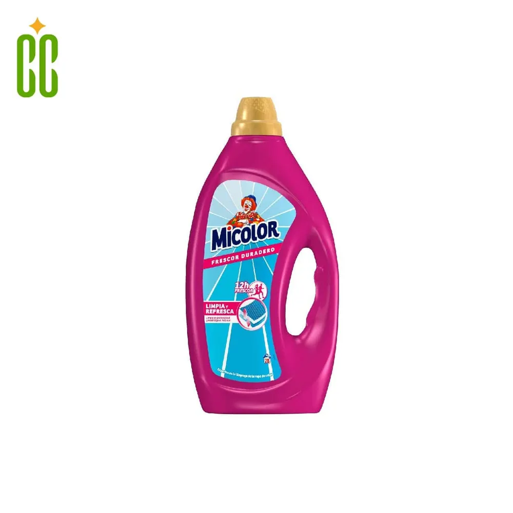 Micolor - Detergente Liquido Limpia y Protege con un Frescor Duradero, 28 Lavados, 1260 ml Cosmo Cosmetics