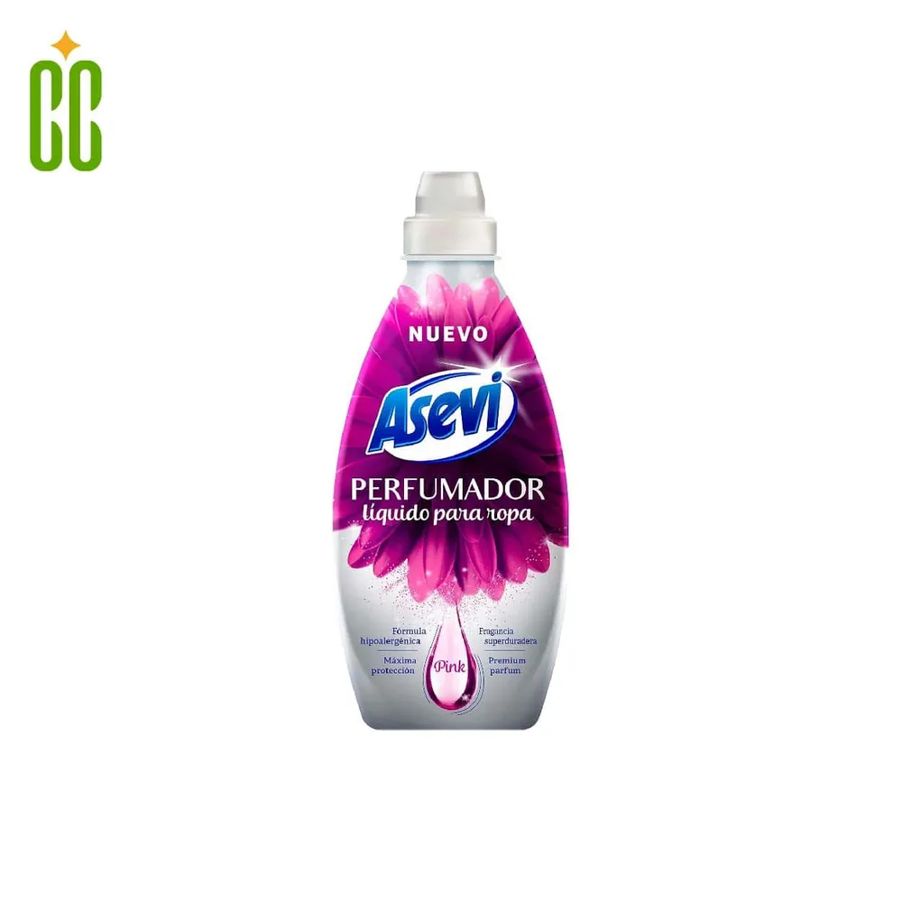 Perfumador Asevi Rosa - Perfumador Ropa Lavadora, 720 ml Cosmo Cosmetics