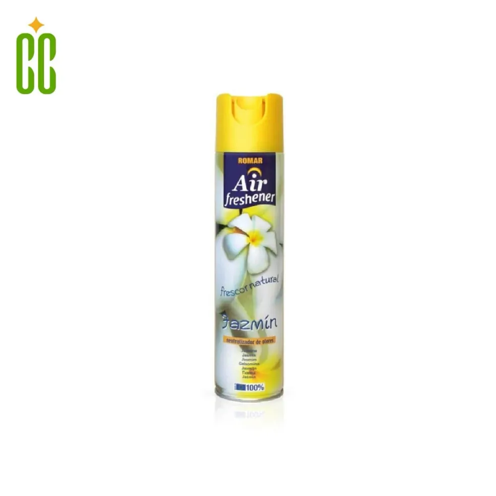 Romar Air Freshener Jazmín, Ambientador para casa y coche, 300ml Cosmo Cosmetics