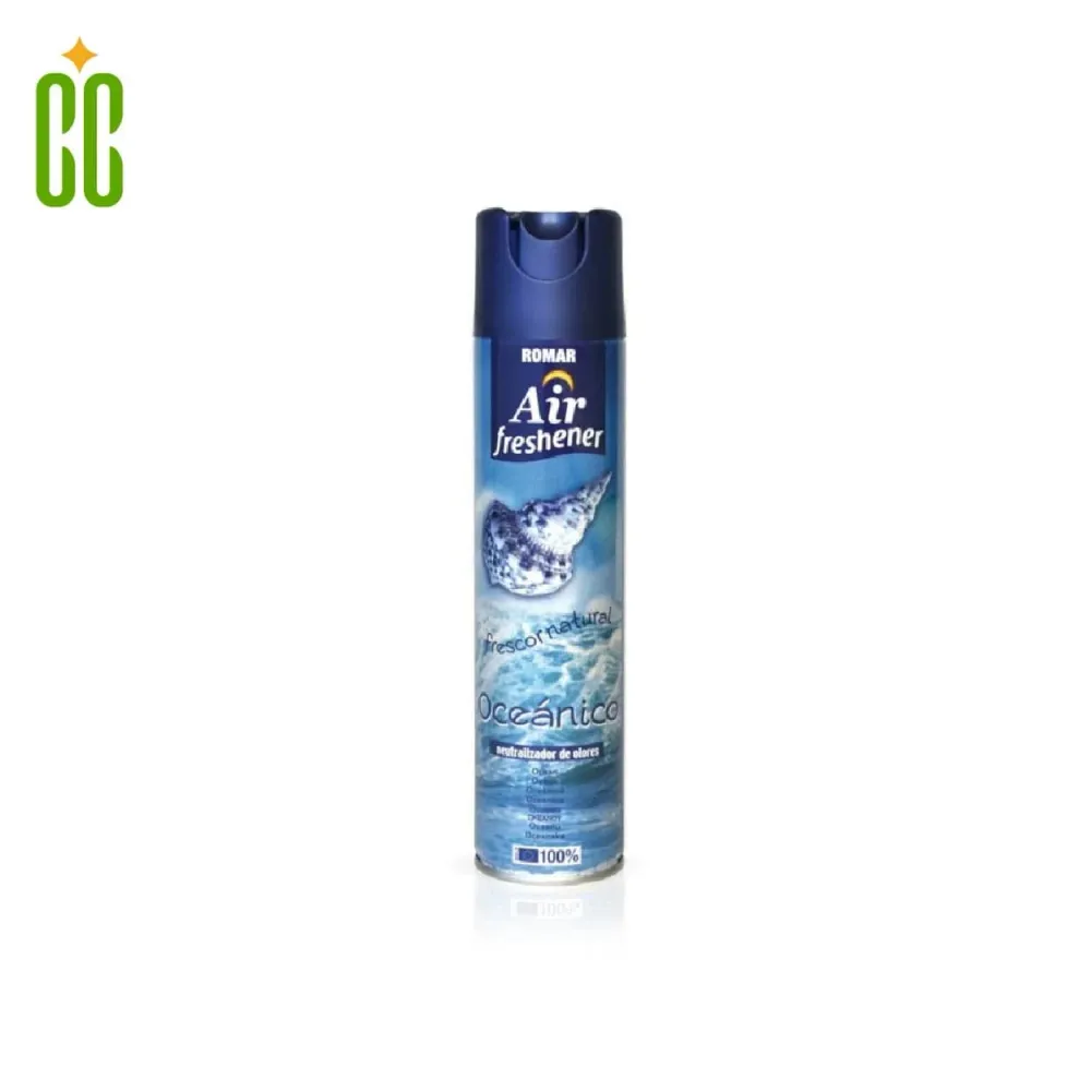 Romar Air Freshener Oceanico, Ambientador para casa y coche, 300ml Cosmo Cosmetics