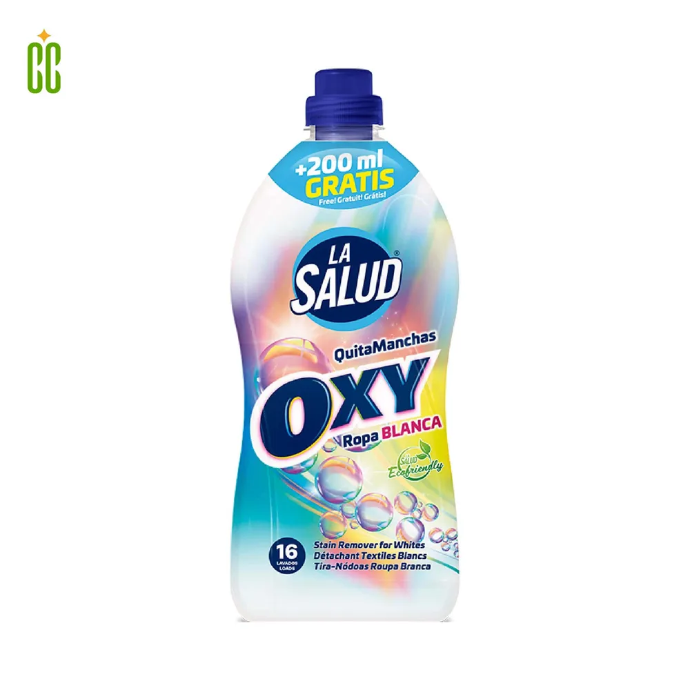 La Salud Oxy Quitamanchas Ropa Blanca, 1500ml Cosmo Cosmetics