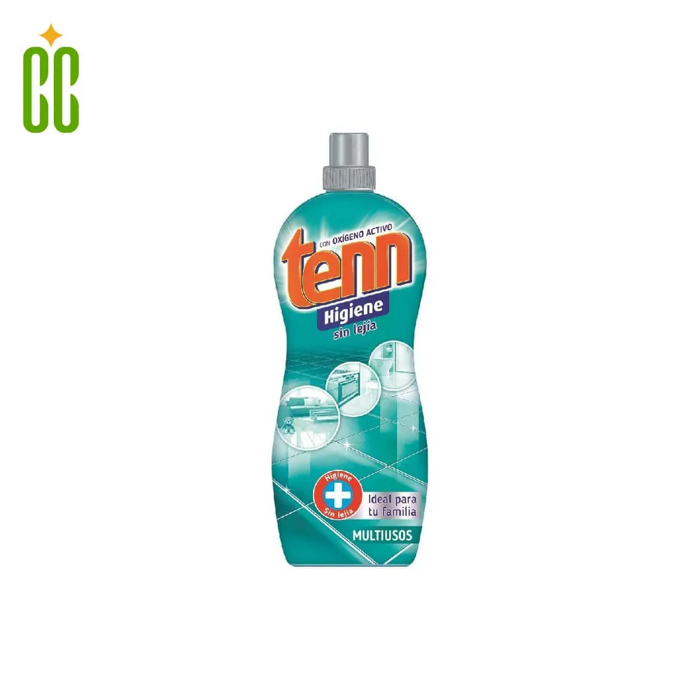 Tenn Fregasuelos Higiene Multiusos con Oxígeno Activo Sin Lejí, 1250 ml Cosmo Cosmetics