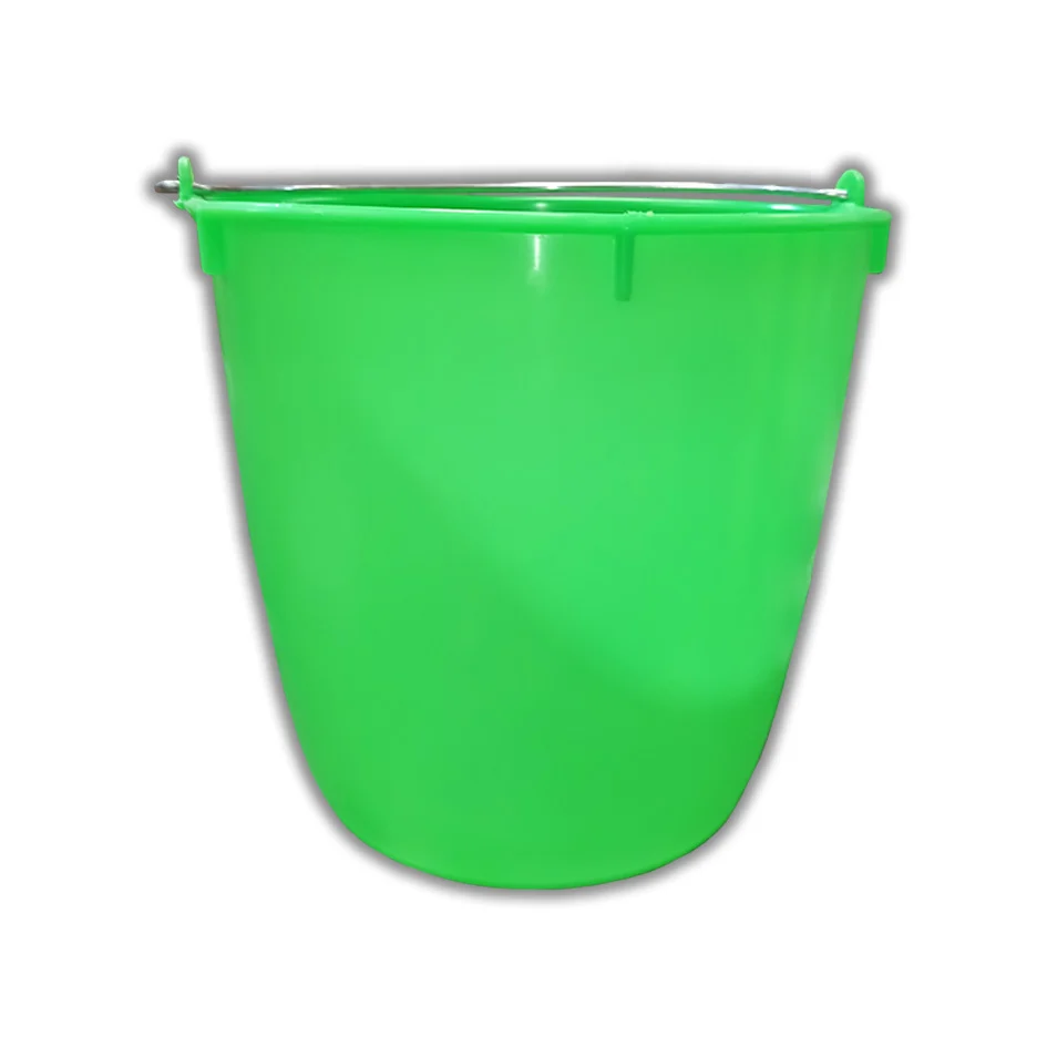 CUBETA FLEXIBLE No.14 CAP 10 LTS COLOR VERDE
