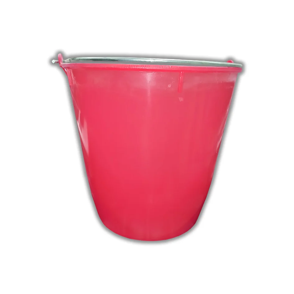 CUBETA FLEXIBLE No.16 CAP 11 LTS COLOR ROJO