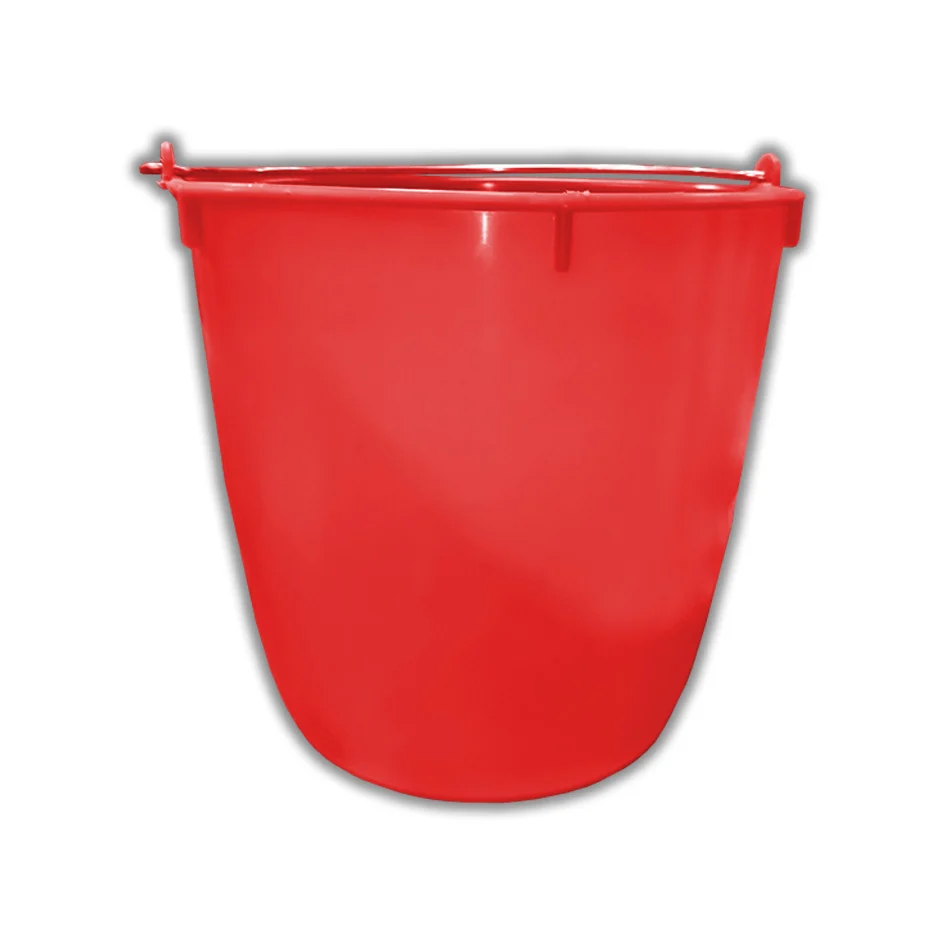CUBETA FLEXIBLE No.18 CAP 16 LTS COLOR ROJO
