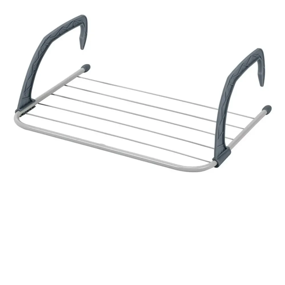 Tendedero para Radiador Plegable 52 x 34 cm – 3 Metros de Secado – Estructura Metálica Resistente y Brazos de Plástico Ref...