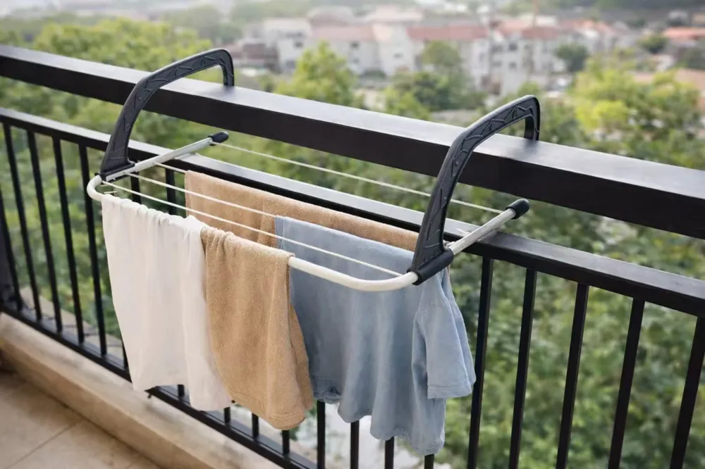 Tendedero para Radiador Plegable 52 x 34 cm – 3 Metros de Secado – Estructura Metálica Resistente y Brazos de Plástico Ref...