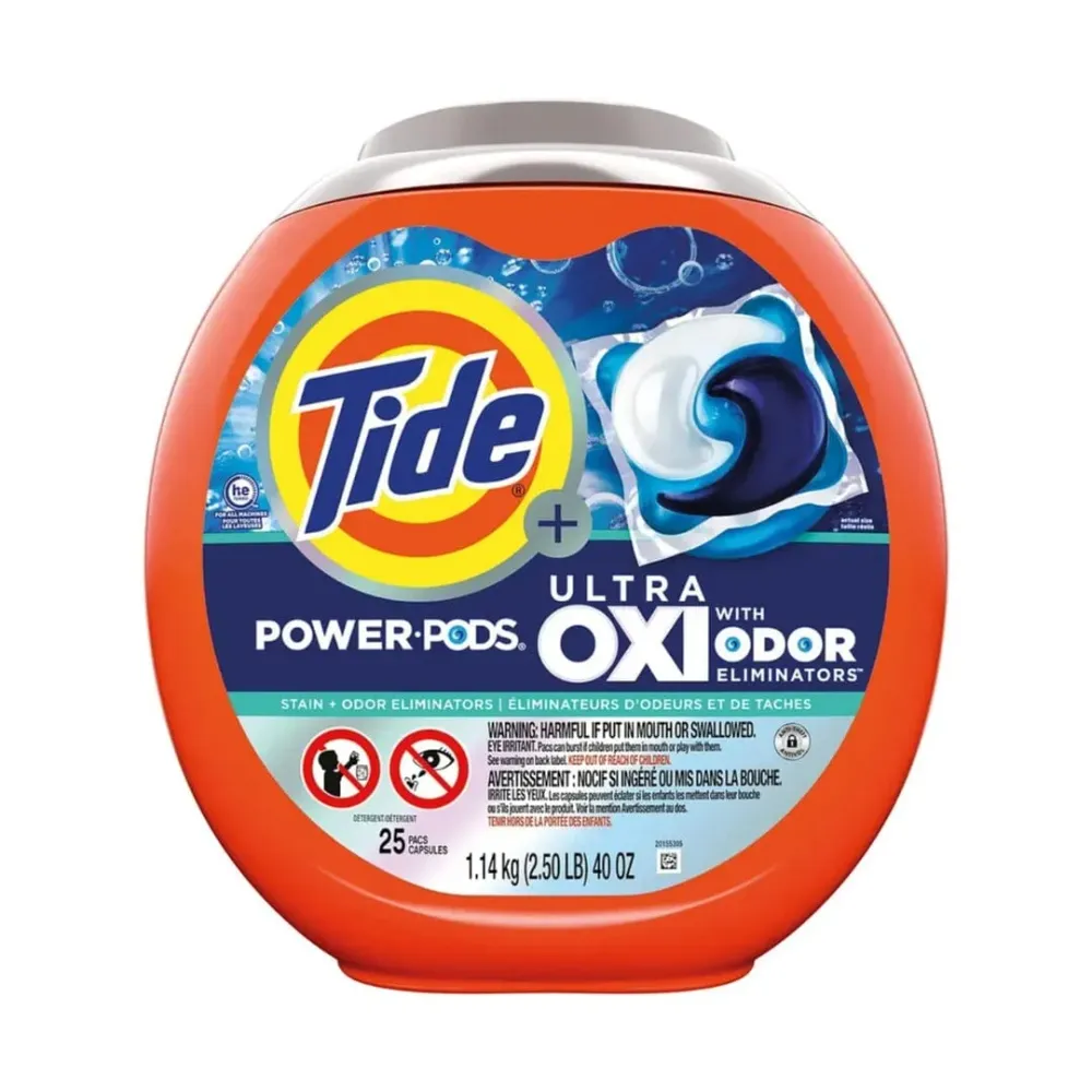 Detergente en Capsulas Ultra Oxi Tide 25 Un dank