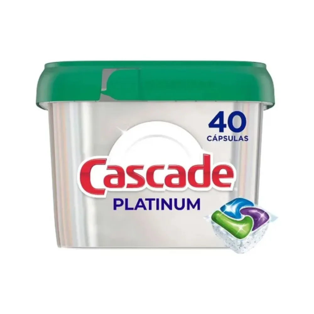 Lavavajilla Capsulas Platinum Pods Cascade 40 Un dank
