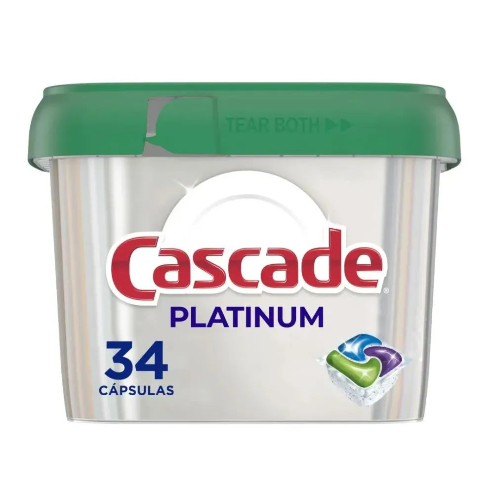 Lavavajilla Capsulas Platinum Pods Cascade 34 Un dank