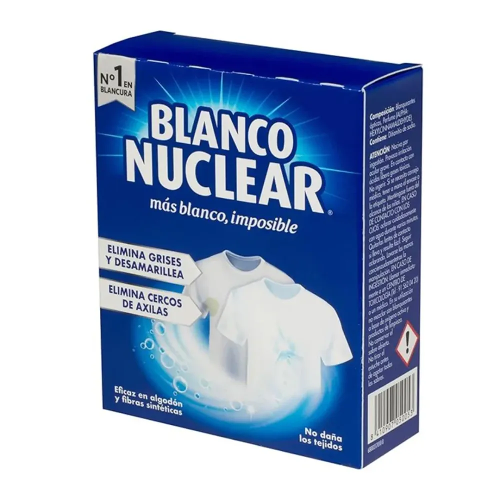 Quitamanchas Blanqueante de Ropa Blanco Nuclear 120 gr dank