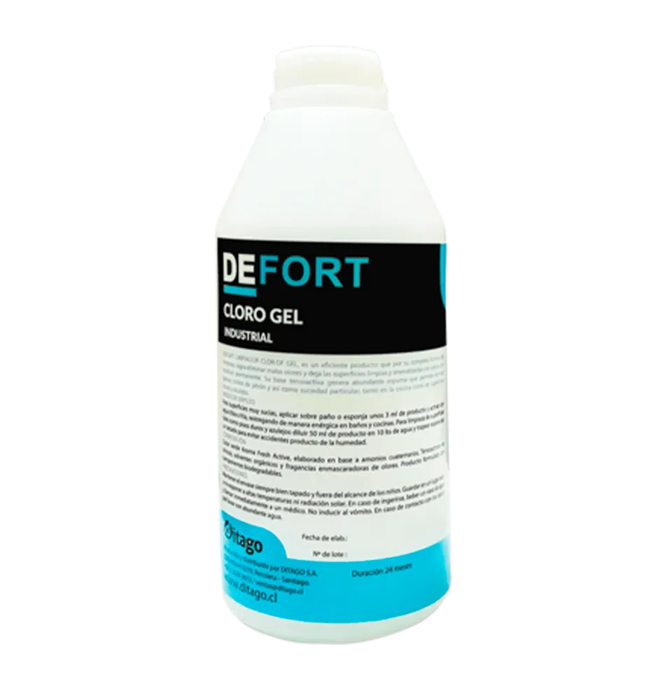 DEFORT CLORO GEL 1 LT