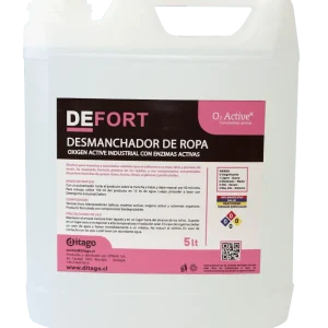 DEFORT DESMANCHADOR ROPA ENZIMATICO 5 LT